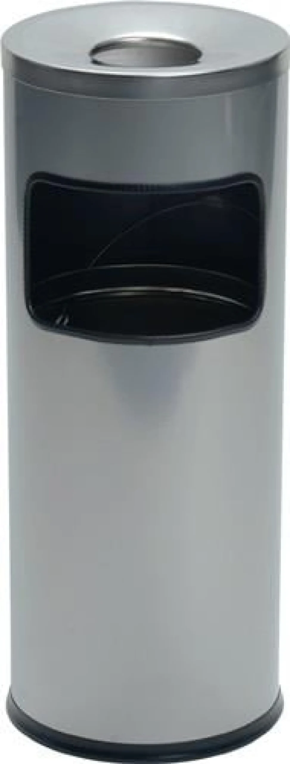 Durable Kombiascher Ø250xH630mm silber - 333223