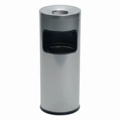 Durable Kombiascher Ø250xH630mm silber - 333223