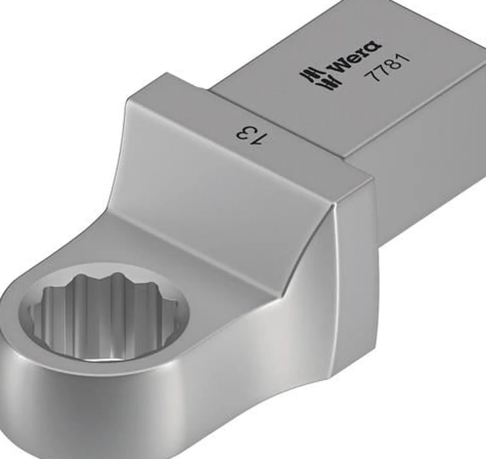 Einsteckringschlüssel 7781 SW 24mm 14x18mm CV-Stahl WERA