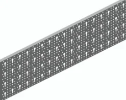 ELEMENT SYSTEM Stahl-Lochplatte Material STA weiß L.800mm B.200mm - 11400-00004