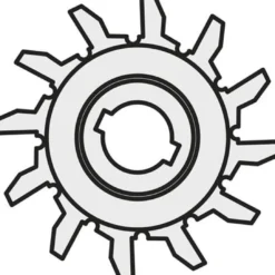 Ersatzteil ISO M6X19 RL Bruttogewicht 12g PRAMET