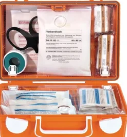 Erste Hilfe Koffer kl.QUICK-CD B260xH170xT110ca.mm orange SÖHNGEN