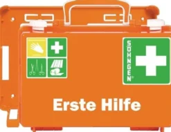 Erste Hilfe Koffer kl.QUICK-CD B260xH170xT110ca.mm orange SÖHNGEN