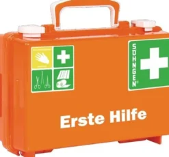 Erste Hilfe Koffer kl.QUICK-CD B260xH170xT110ca.mm orange SÖHNGEN