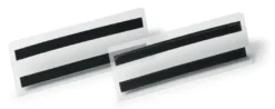 Etikettentasche B210xH74mm transp.magn.DURABLE