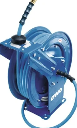 EWO Schlauchaufroller BluBird f.Luft u.Wasser L.15m Geh.Metall Ausgang DN 7,2 - E48380