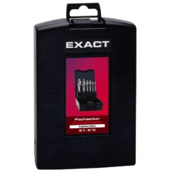 EXACT Flachsenker Set für Kernloch M3/M4/M5/M6/M8/M10/M12 HSS DIN 373 - 5861