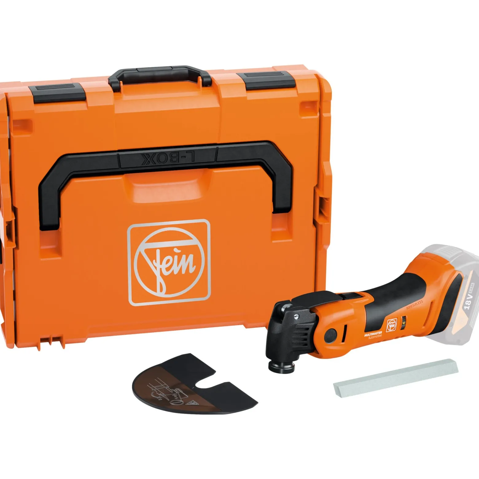 Fein Akku-MultiMaster AMM 700-1.7Q AS 18 V Solo inkl. Zubehör im Koffer - 71293761000