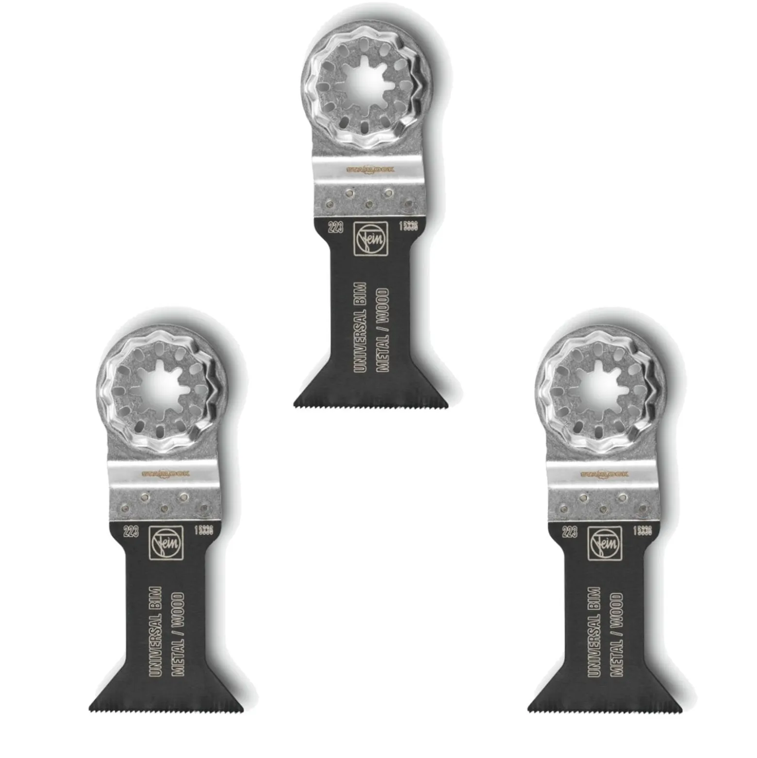 Fein 3x E-Cut Universal Sägeblatt Starlock 44 mm - 63502223220