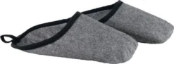 FELDTMANN Filzüberschuhe Ludwig L (41-46) grau-meliert - 3649-41-46