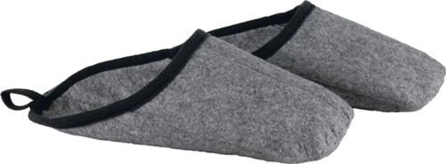 FELDTMANN Filzüberschuhe Ludwig L (41-46) grau-meliert - 3649-41-46