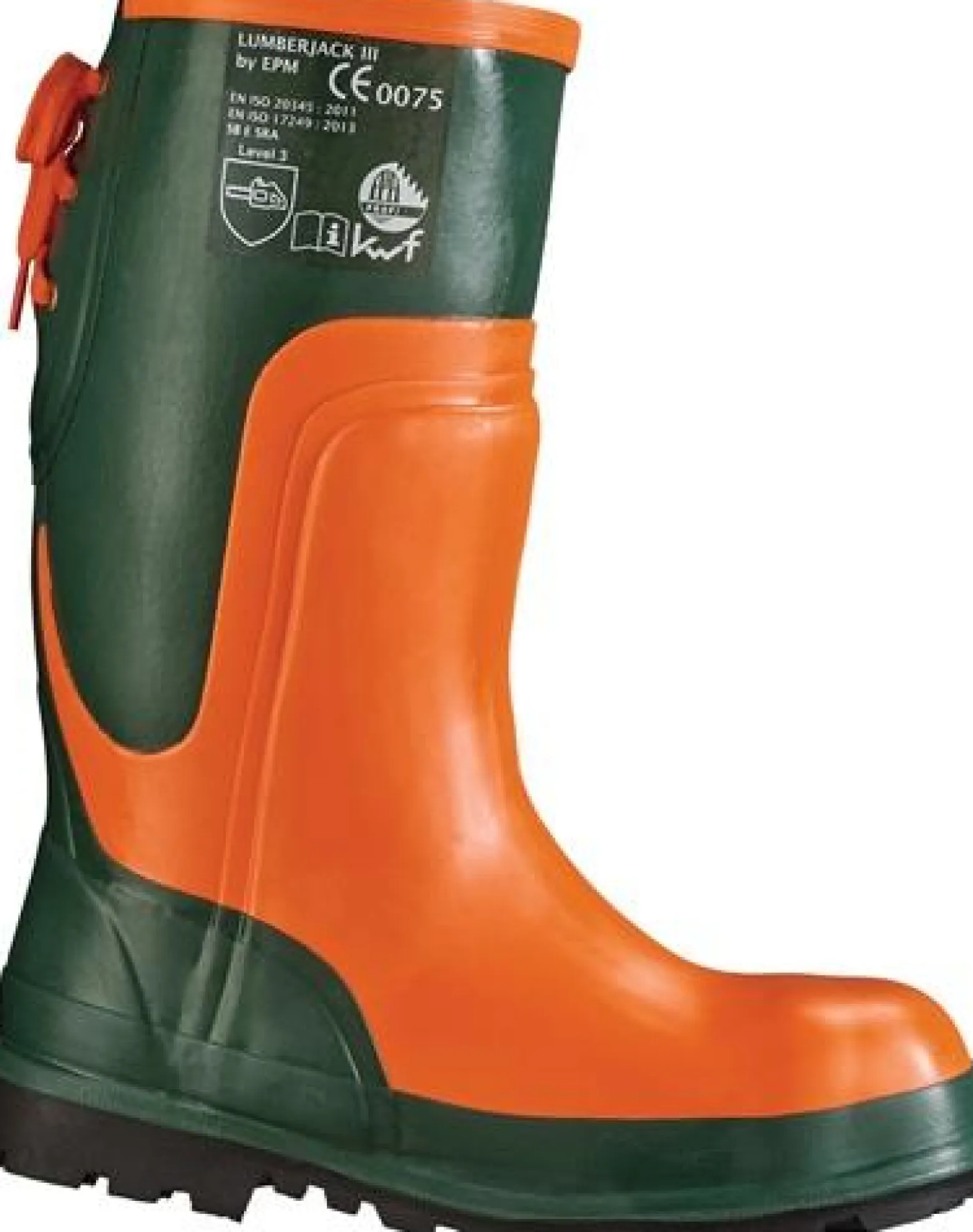 FELDTMANN Forstsicherheitsstiefel Ulme Größe 41 oliv / orange - 35510-41