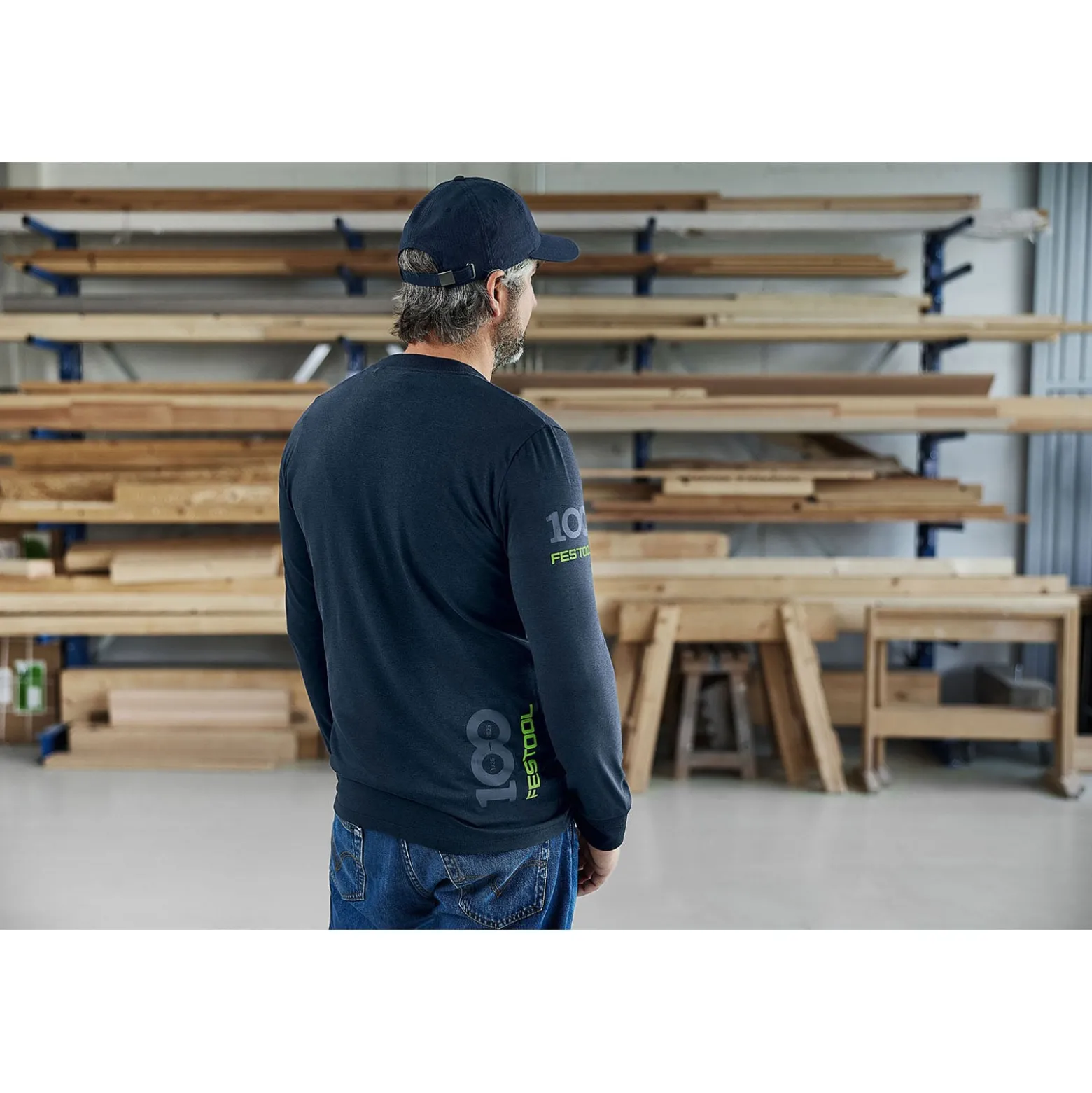 Festool 100 Jahre Langarmshirt LS-FT1-L 100Y - 578389