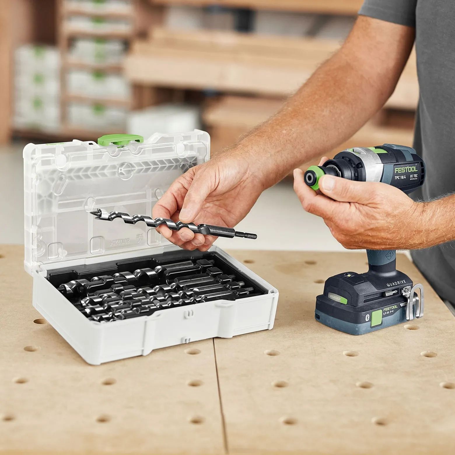 Festool Schlangenbohrer-Set SYS3 S 76-SB CE-SORT/6 - 578111