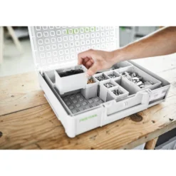 Festool 6x Einsatzboxen Box 150 x 150 x 68 mm für Systainer³ Organizer - 204863