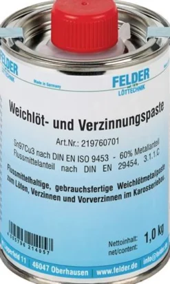 FHB Weichlöt- und Verzinnungspaste 230 - 250 °C - 219760701