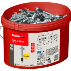 Fischer Bolzenanker FAZ II Plus 10/10 im Eimer (145 St)- 568857