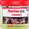 Fischer DuoPower 8 x 40 Runddose (81 St)- 535982