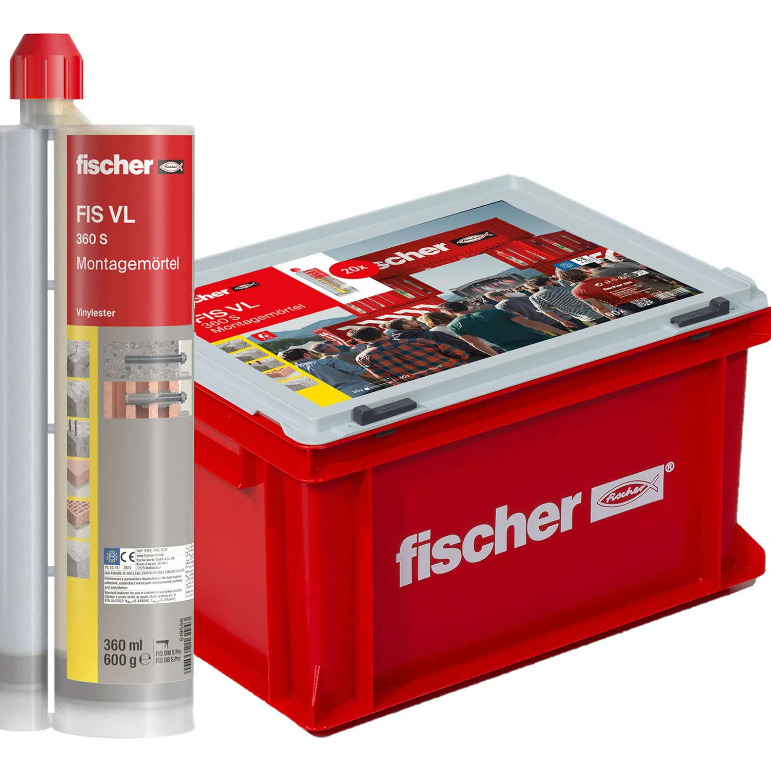 Fischer Handwerkerkoffer Montagemörtel FIS VL 360 S - 553659