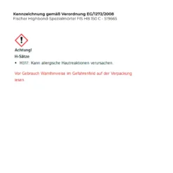 Fischer Highbond-Spezialmörtel FIS HB 150 C - 519665
