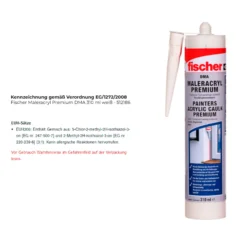 Fischer Maleracryl Premium DMA 310 ml weiß - 512186
