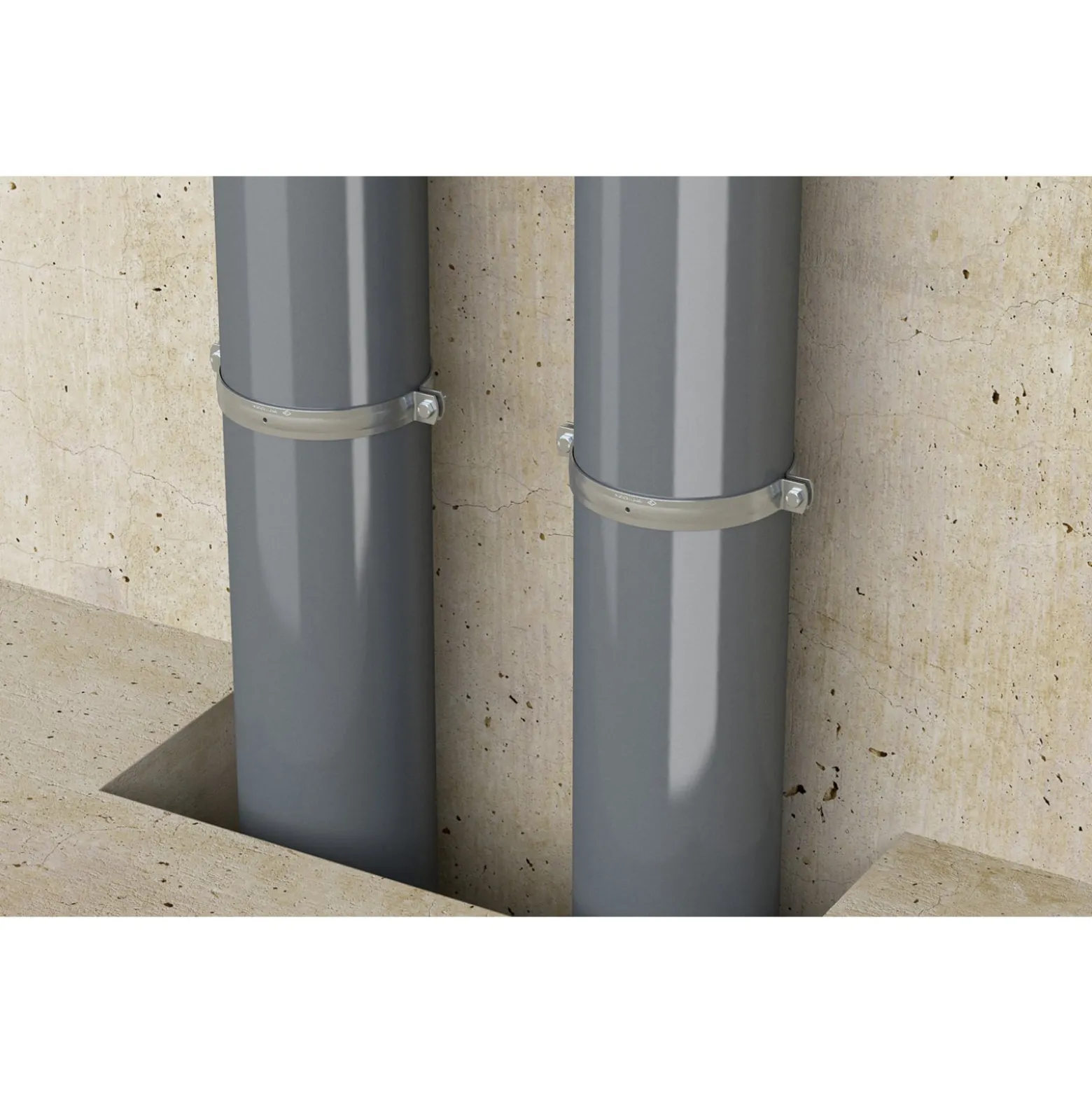 Fischer Massivrohrschelle FRSMN 199-205 M12/M16 (10 Stk.) - 570131