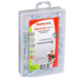 Fischer Meister-Box Dübelschrauben (112 Teile) - 553348