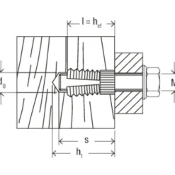 Fischer Messingdübel PA 4 M6/13,5 K (5 Stk.) - 503785