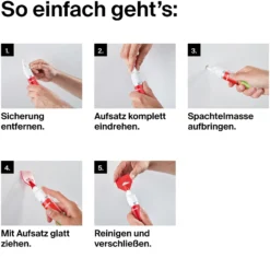 Fischer Reparaturspachtel Multipack (3 Stk.) - 564378