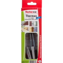 Fischer 2x Abstandsmontagesystem Thermax 8/120 M6 B - 45682