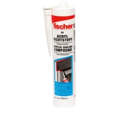 Fischer 1x Acryldichtstoff DA W weiß - 053110