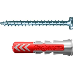 Fischer 100x DUOPOWER 6x30 PH TX mit Panhead-Schraube - 545838
