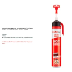 Fischer 1x GOW Dichtkleber 200 ml - 545858
