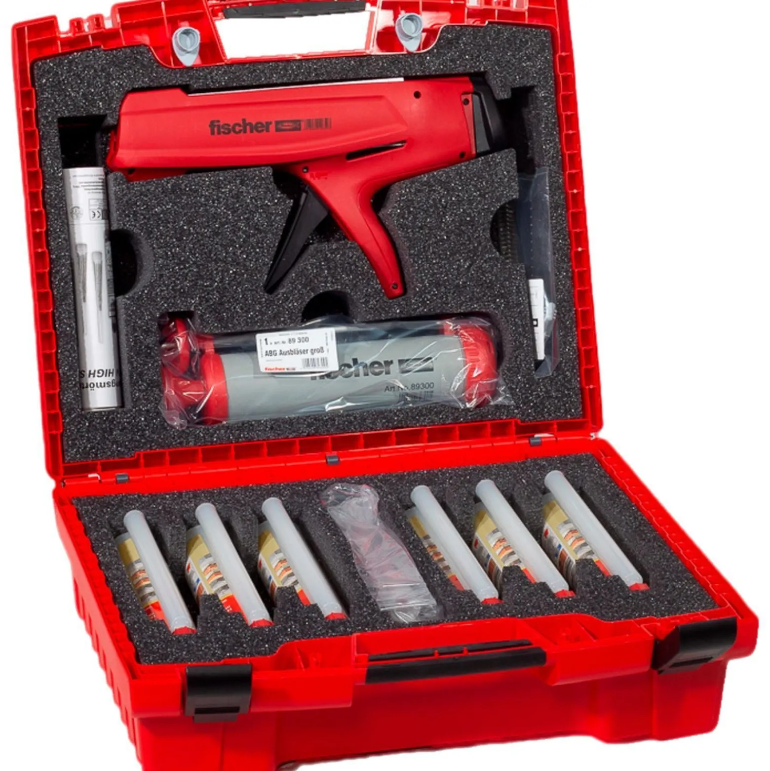 Fischer 6x Hochleistungsmörtel FIS V Plus 360 S im Thermosafekoffer - 558950