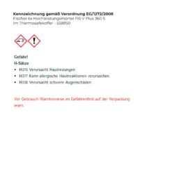 Fischer 6x Hochleistungsmörtel FIS V Plus 360 S im Thermosafekoffer - 558950
