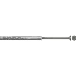 Fischer 50x Langschaftdübel SXRL 8 x 60 mm T Senkkopfschraube nicht rostender Stahl A4 - 540119