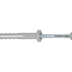 Fischer 100x Nageldübel N 5 x 25/1 F mit Nagelschraube - 514872