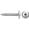 Fischer 1.000x Profilverbinderschraube 4,2 x 13 mm Halbrundkopf blauverzinkt Vollgewinde Kreuzschlitz PH - 040456