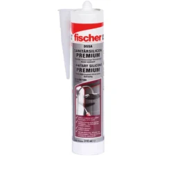 Fischer 1x Sanitärsilicon 310 ml DSSA GR grau - 053102