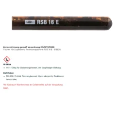 Fischer 10x Superbond Reaktionspatrone RSB 16 E - 518826