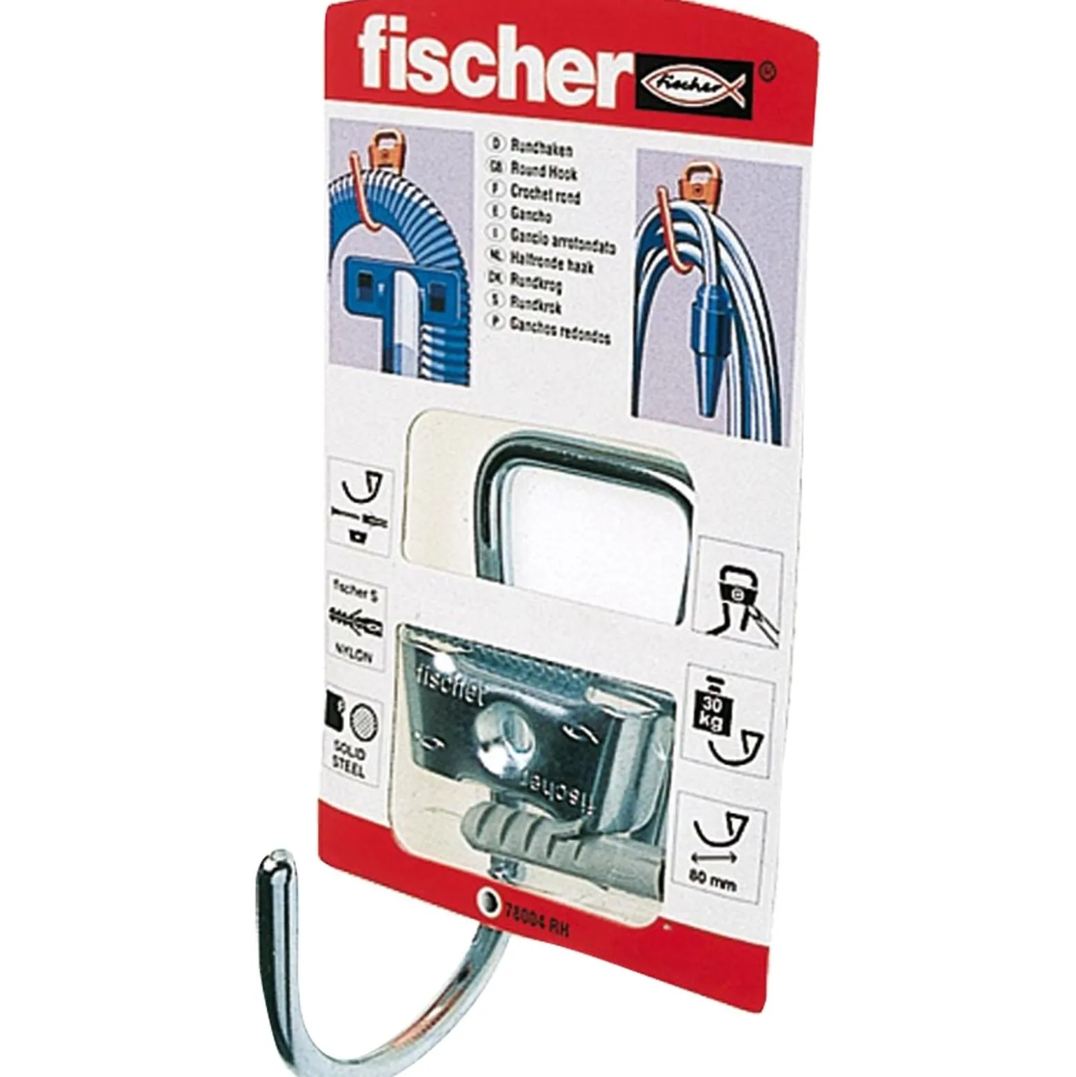 Fischer 1x Systemhaken RH - 78004