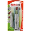 Fischer 2x Universaldübel UX 12 x 70 mm S mit Schraube - 77858