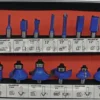 FISCH HM-Oberfräserkassette 973CT15A 15-teilig Schaft-Ø 8 mm - 973CT15A