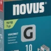 Flachdrahtklammer G Typ 11 B10,6xL10mm Draht-B.1,25mm 600 St.NOVUS