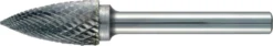 Frässtift SPG D.6mm Kopf-L.13mm Schaft-D.3mm HM Verz.Normal,fein TECWERK