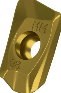 Fräswendeschneidplatte ISO ADMX 11T304SR-MM:M6330 D.2,9mm PVD beschichtet Gold