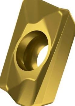 Fräswendeschneidplatte ISO ADMX 070220SR-M:M8330 D.2,2mm PVD beschichtet Gold