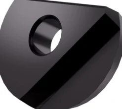 Fräswendeschneidplatte ISO PPH 1000-CL4:8215 D.3mm PVD beschichtet Lila-Schwarz