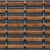 Fußmatte schwarz/natur 60% Gum./40% Kokos L600xB400xS25mm