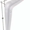 GAH Alberts Konsole L.350 mm H.300 mm Stahl weiß lackiert Tragfähigkeit 200 kg - 348731